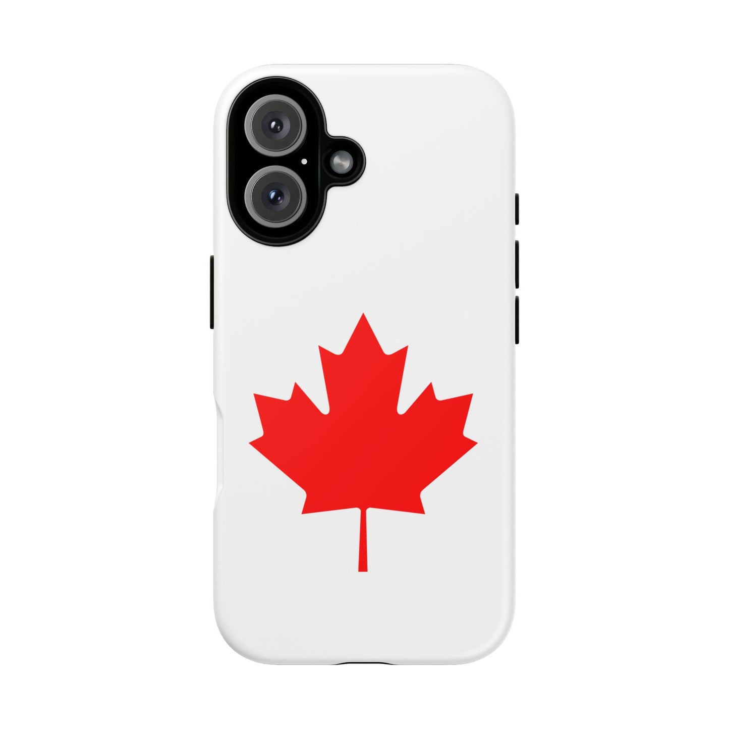Canadian Maple Leaf iPhone Case (Tough Case model series 16) by TokyoBill
