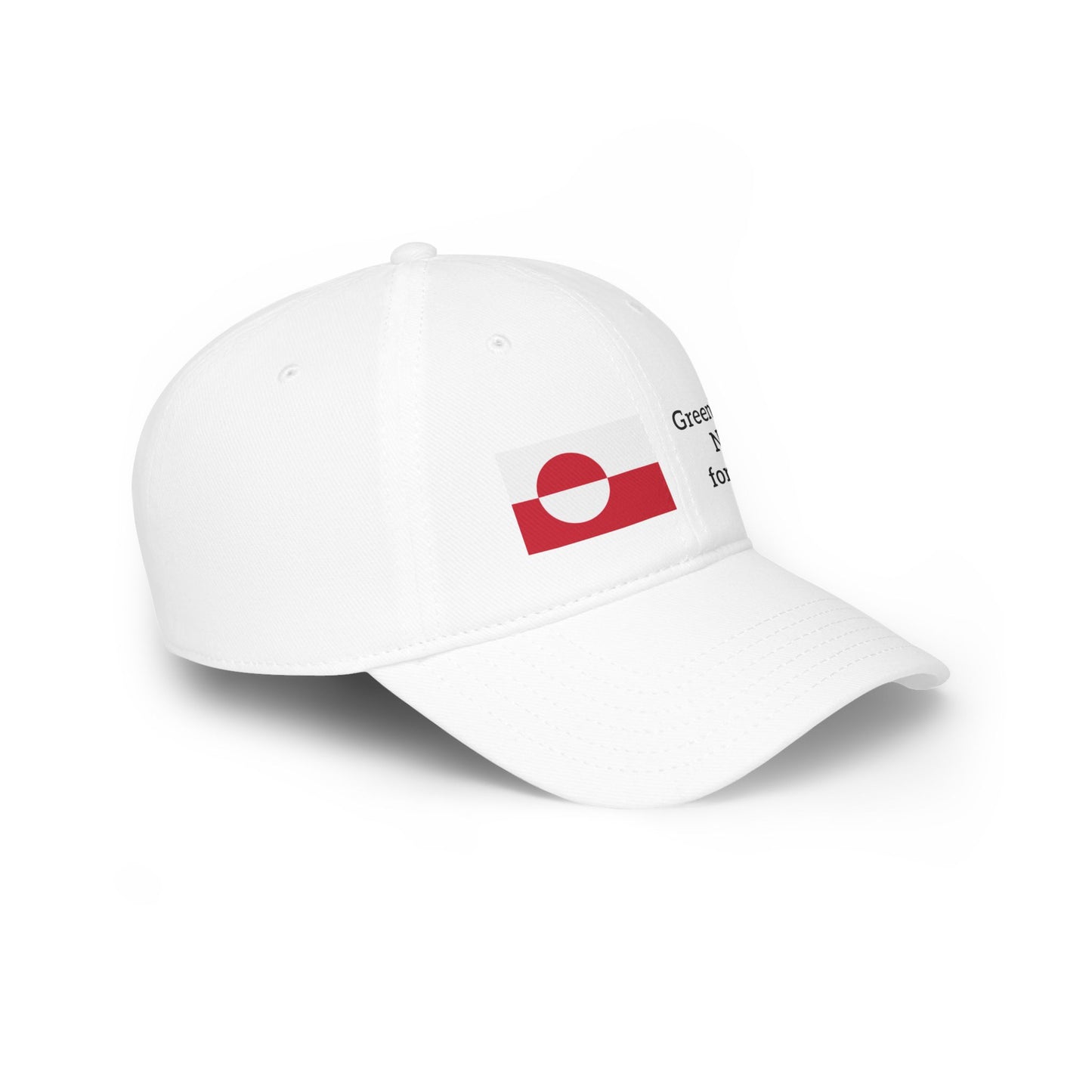 Greenland: Not for sale! -- Original Low Baseball Cap, by TokyoBill