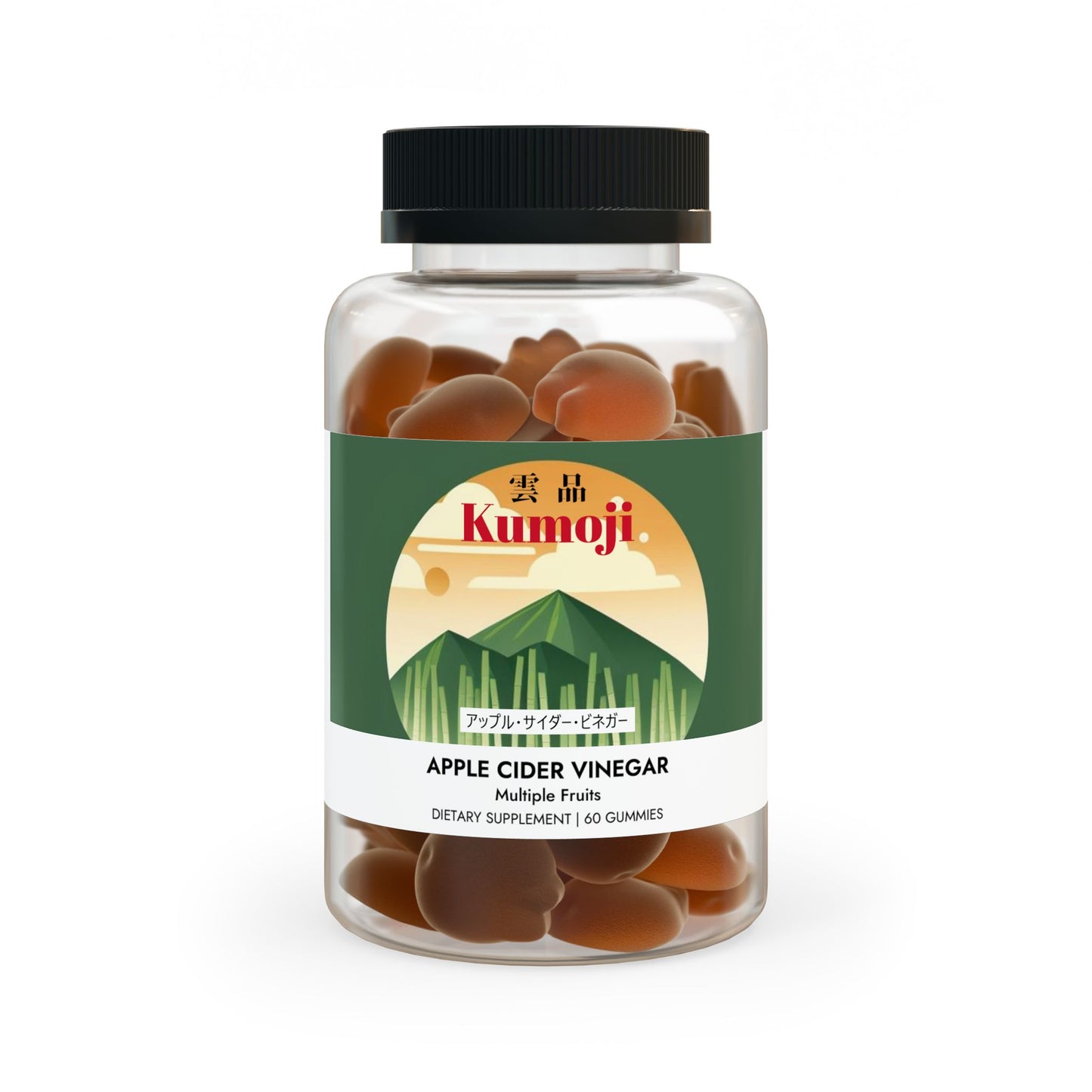 KUMOJI Lifecare - Apple Cider Vinegar Gummies (60 Gummies) *US only