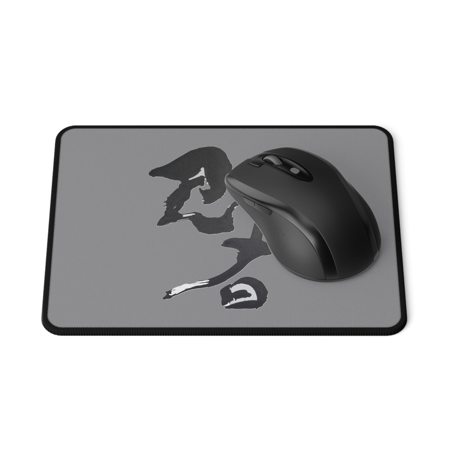 Anti-Slip Desktop Gaming Mouse Pad, Ninja Kanji Design, byTokyoBill