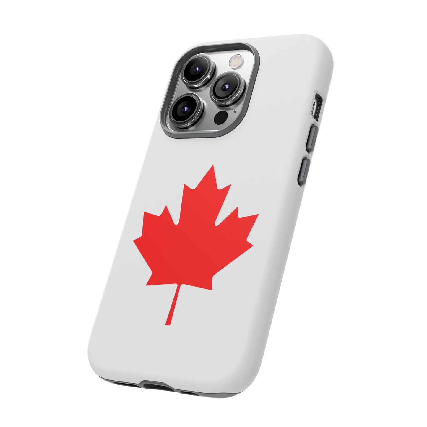 Canadian Maple Leaf iPhone Case (Tough Case model series 14) by TokyoBill