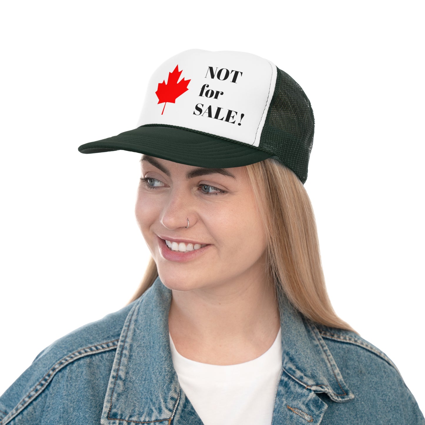 Canada: Not for Sale! --Original Trucker Cap by TokyoBill