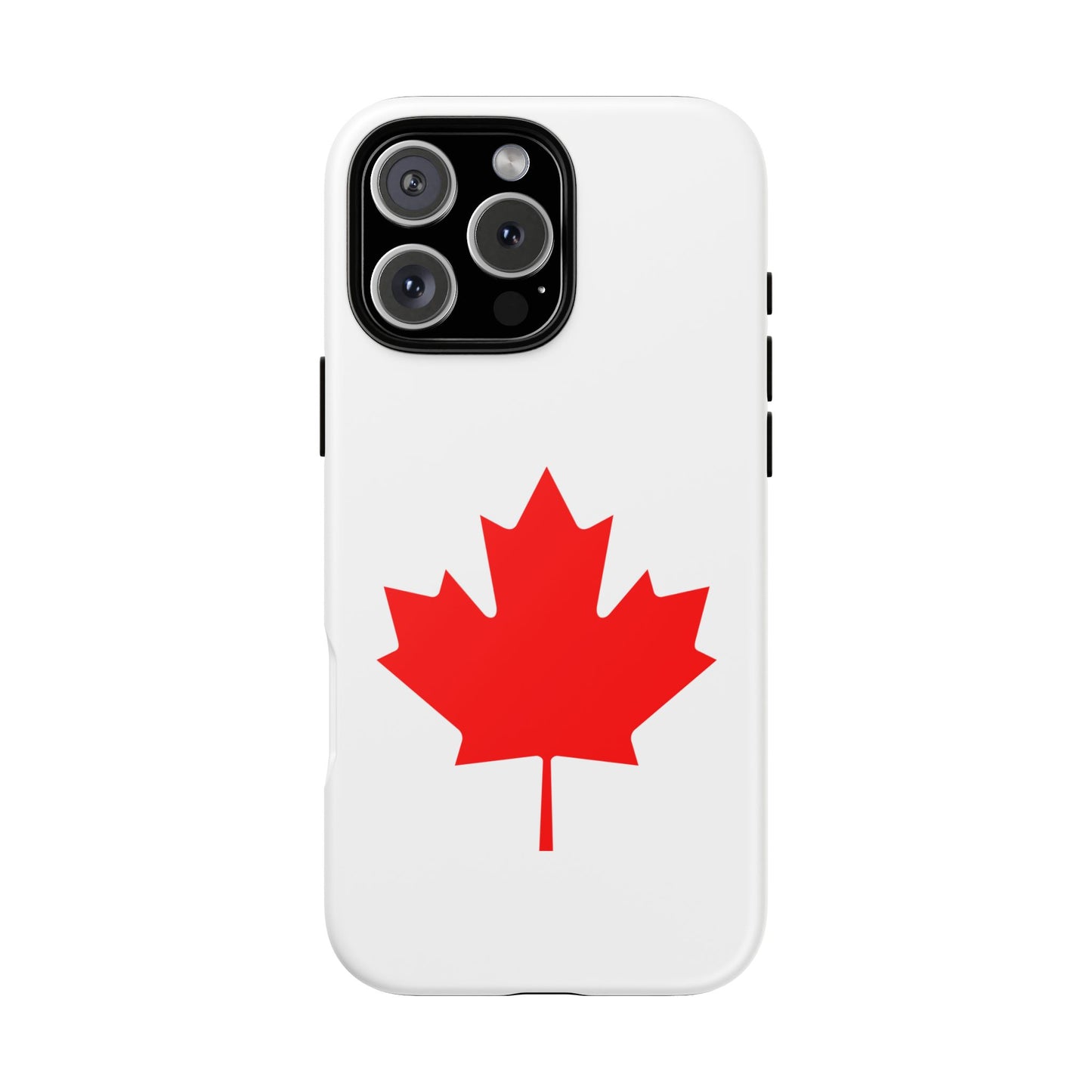 Canadian Maple Leaf iPhone Case (Tough Case model series 16) by TokyoBill