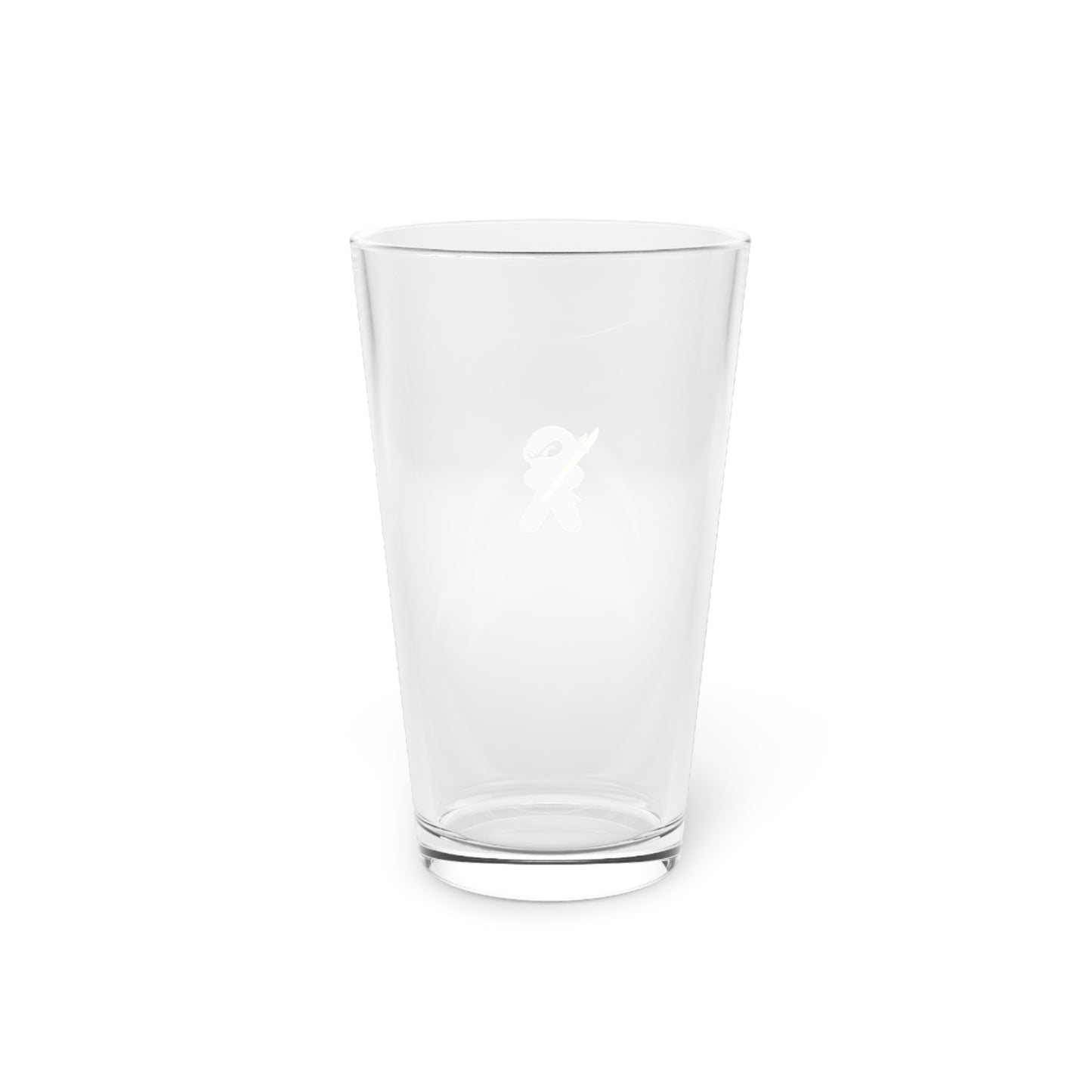 Ninja Pint Glass, 16oz - Fun beerware souvenir from Japan by TokyoBill