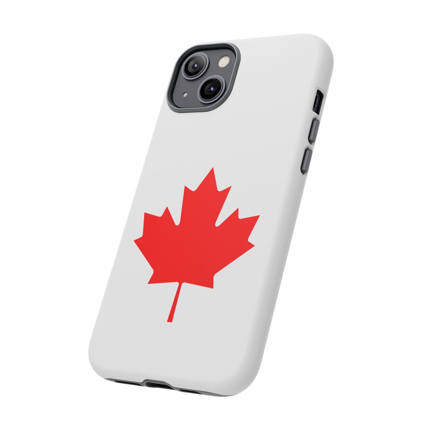Canadian Maple Leaf iPhone Case (Tough Case model series 14) by TokyoBill