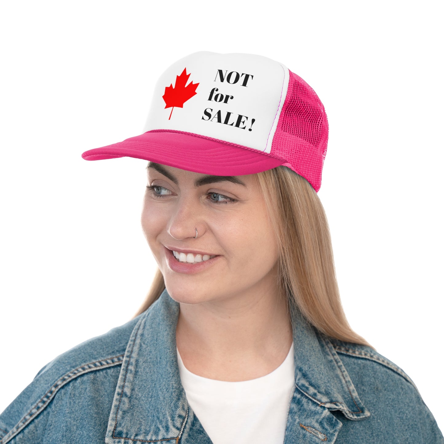 Canada: Not for Sale! --Original Trucker Cap by TokyoBill