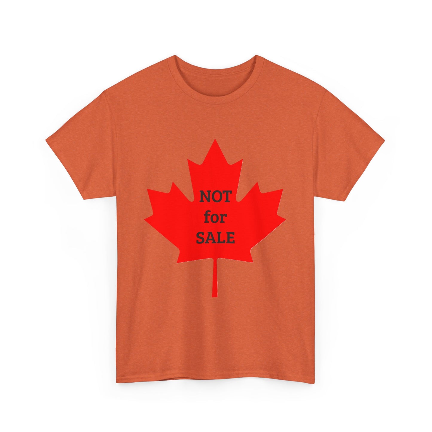 Canada: "NOT for SALE" -- Heavy Cotton Tee by TokyoBill