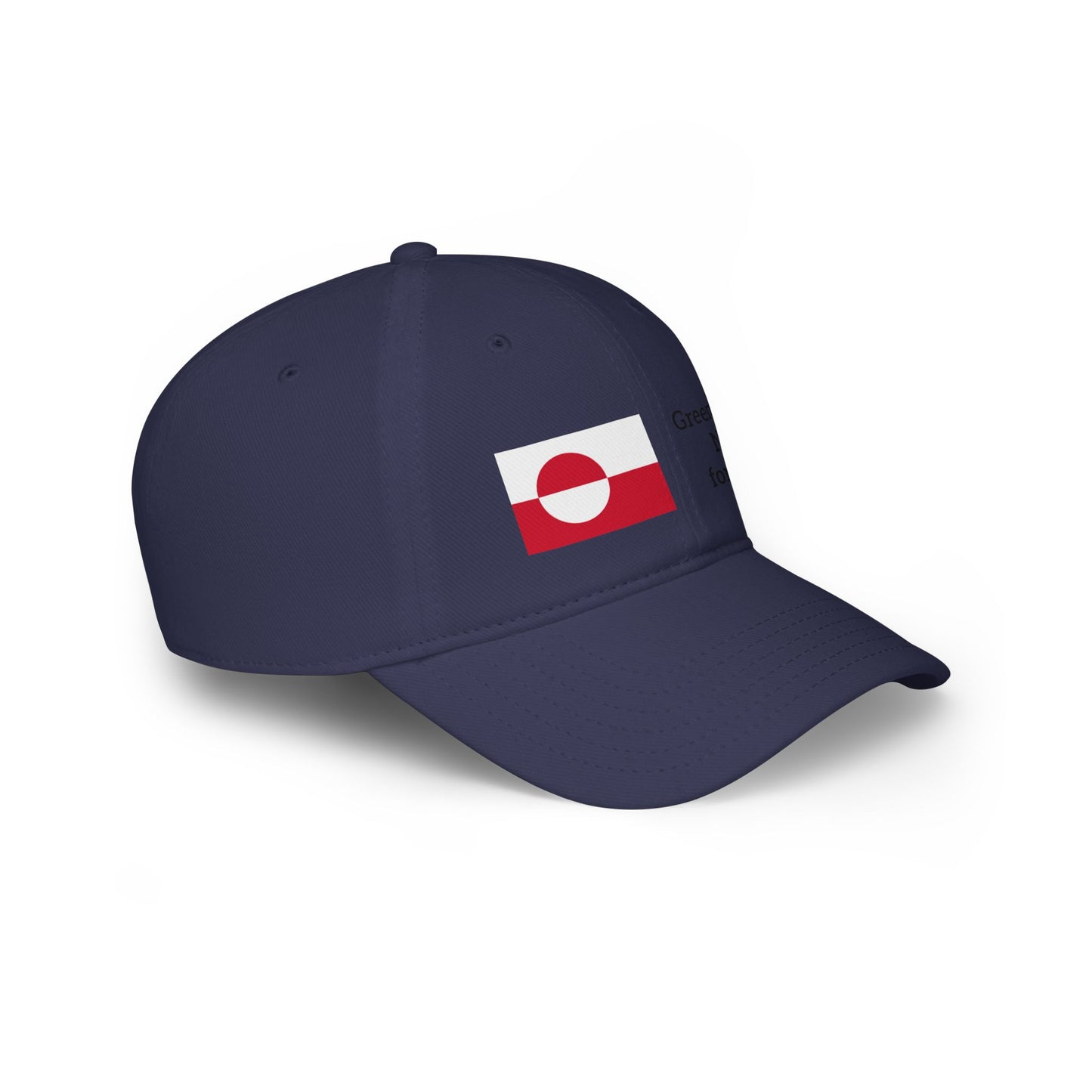 Greenland: Not for sale! -- Original Low Baseball Cap, by TokyoBill