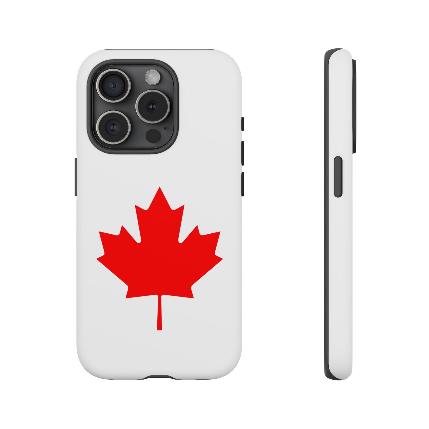Canadian Maple Leaf iPhone Case (Tough Case model series 15) by TokyoBill