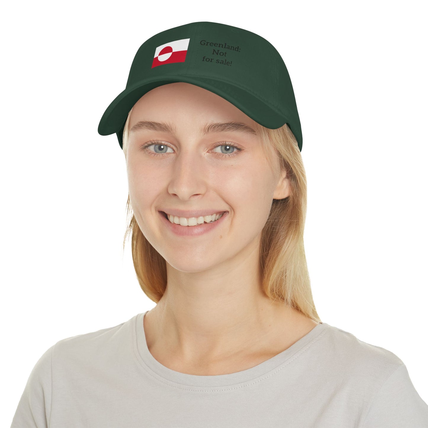 Greenland: Not for sale! -- Original Low Baseball Cap, by TokyoBill
