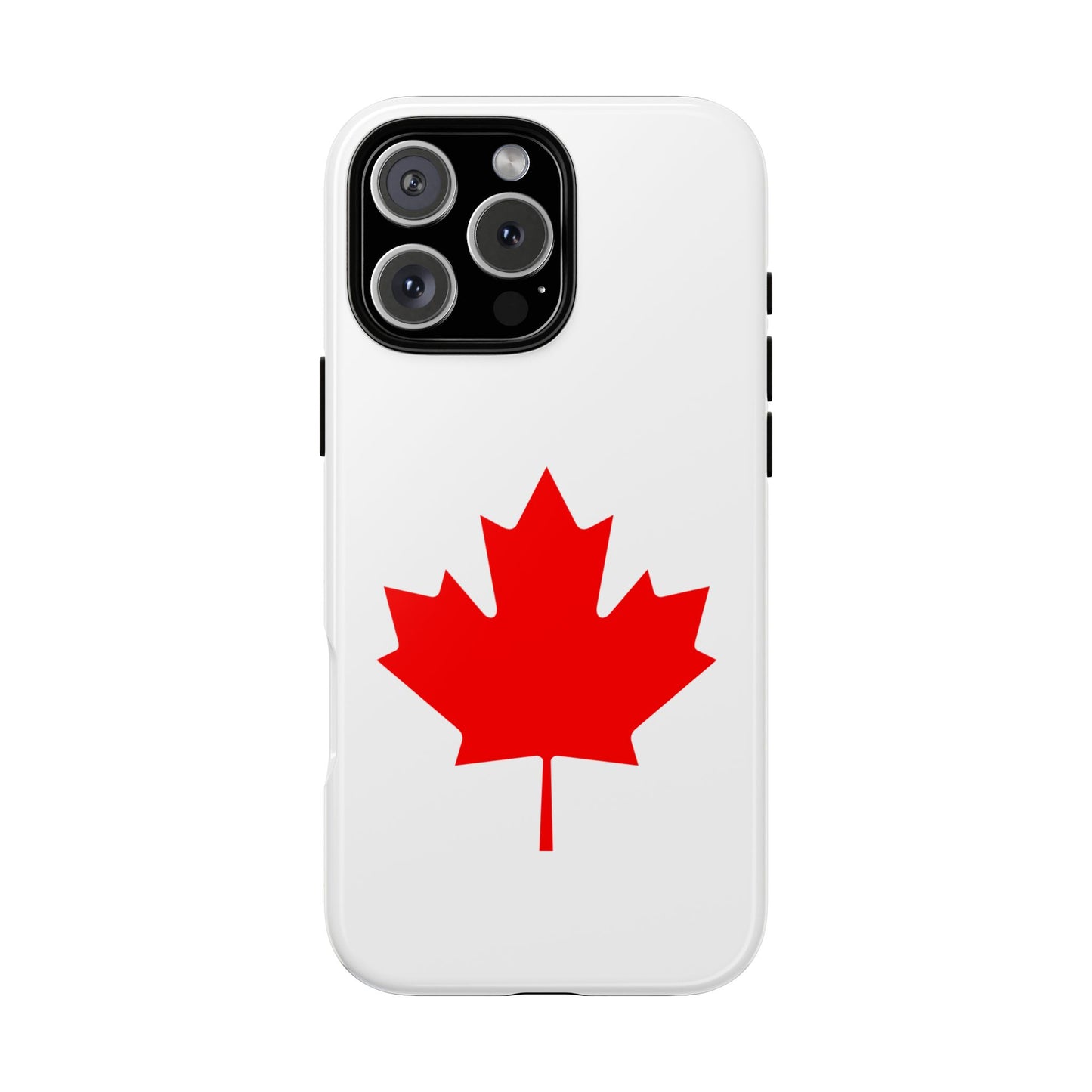 Canadian Maple Leaf iPhone Case (Tough Case model series 16) by TokyoBill