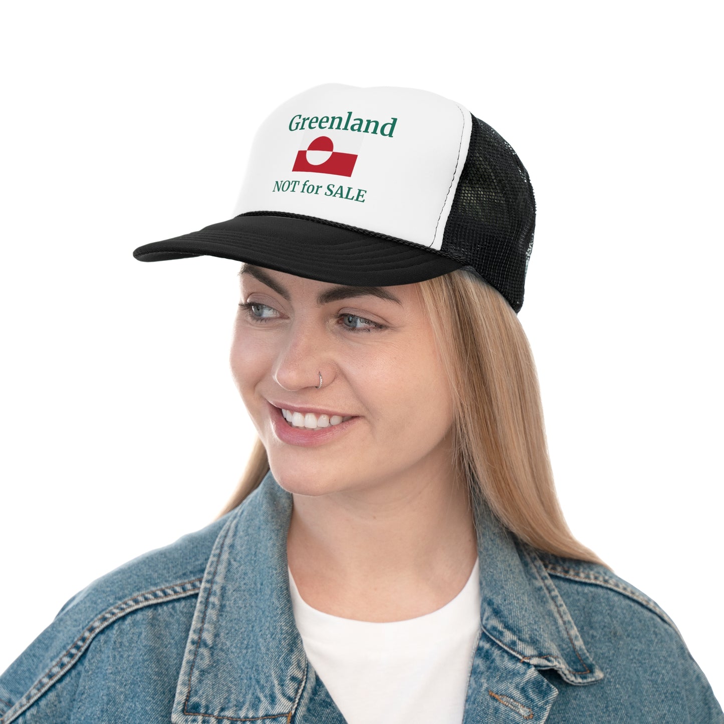 Greenland: NOT for SALE -- Original Trucker Cap by TokyoBill