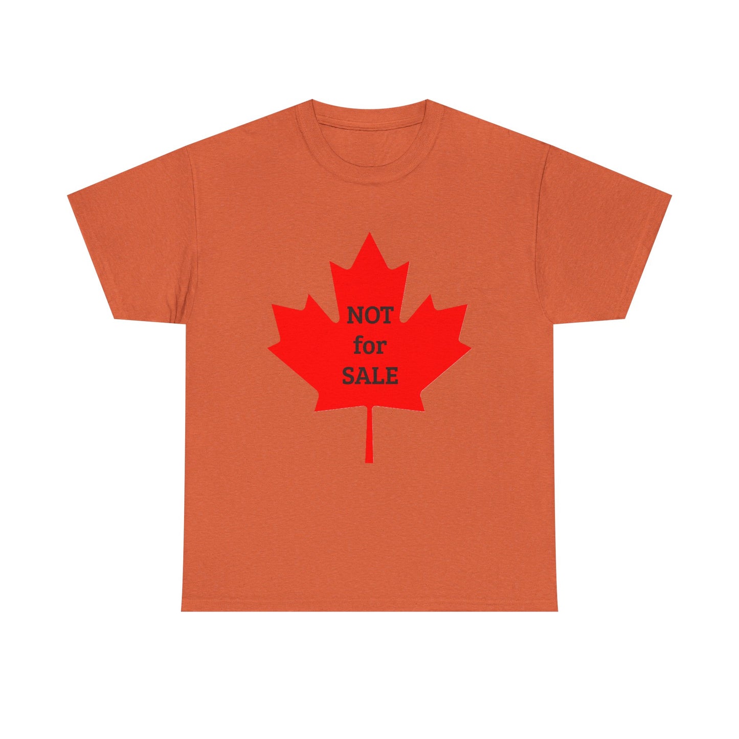 Canada: "NOT for SALE" -- Heavy Cotton Tee by TokyoBill