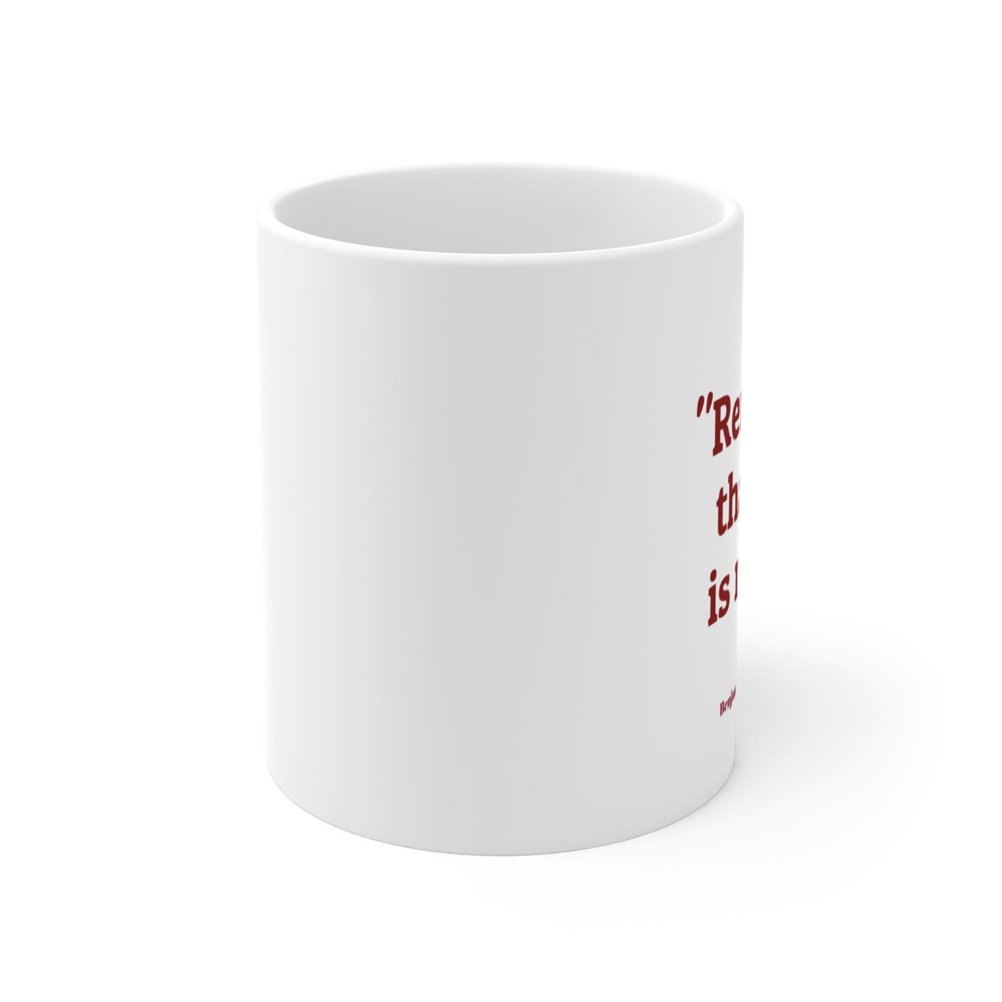 Inspirational quote Ben Franklin Coffee Mug, by TokyoBill