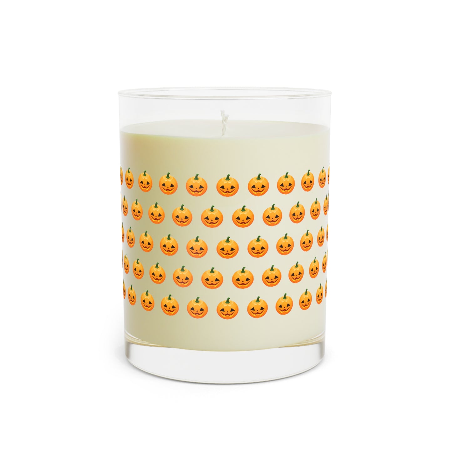 Multi-Jack O'Lantern Halloween Pumpkin Spice Scented Candle, by TokyoBill