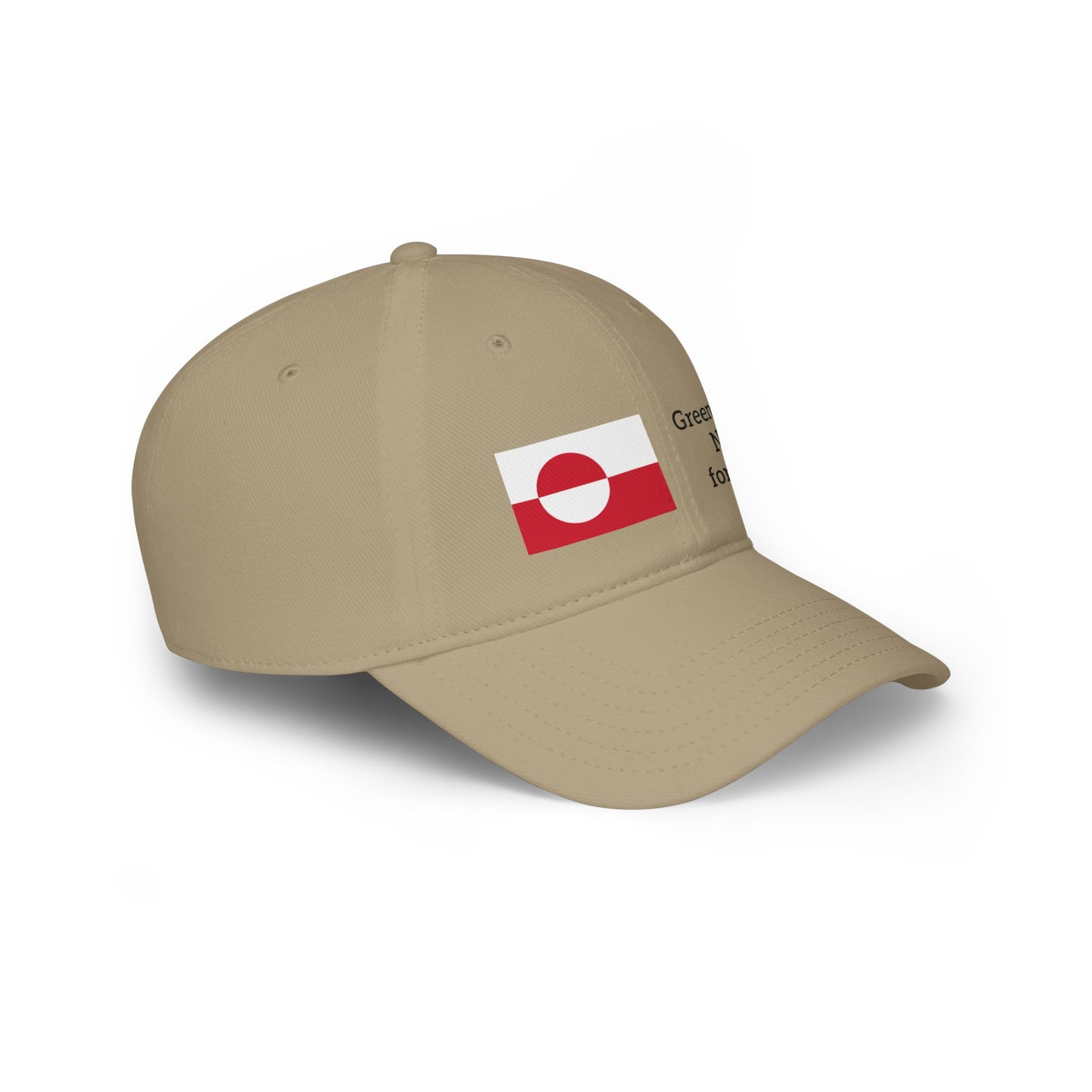 Greenland: Not for sale! -- Original Low Baseball Cap, by TokyoBill