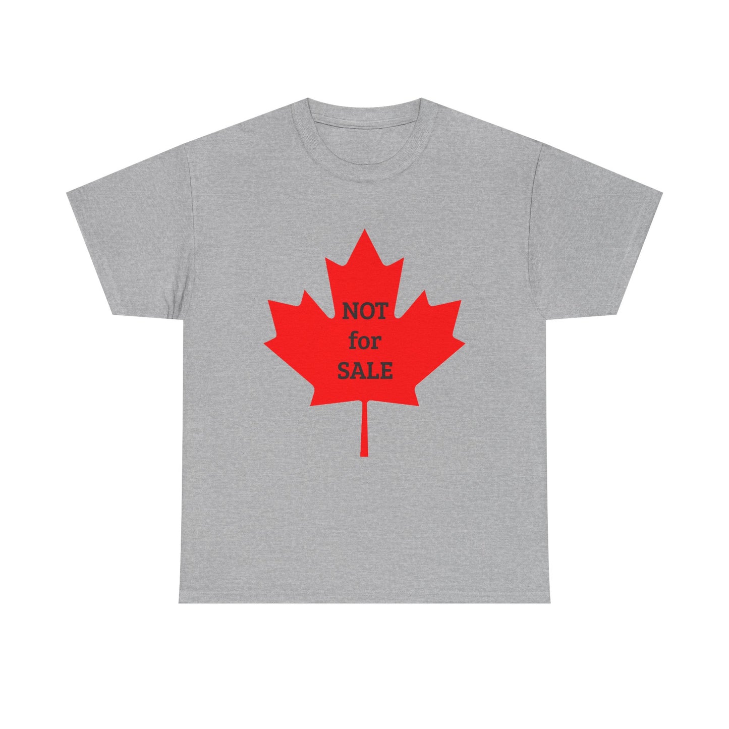 Canada: "NOT for SALE" -- Heavy Cotton Tee by TokyoBill