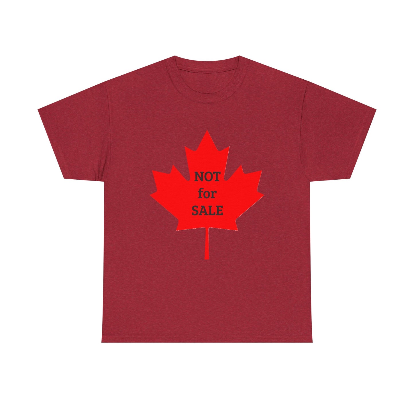 Canada: "NOT for SALE" -- Heavy Cotton Tee by TokyoBill