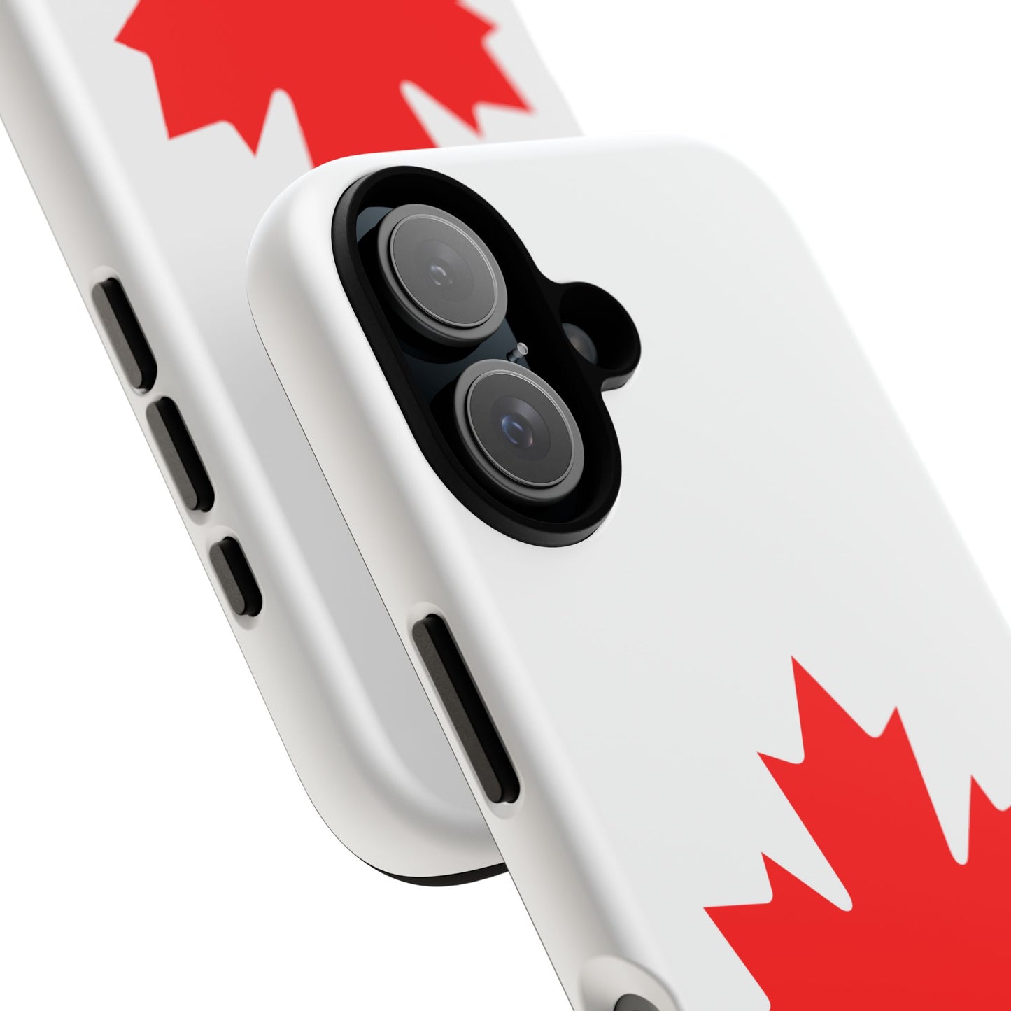 Canadian Maple Leaf iPhone Case (Tough Case model series 16) by TokyoBill