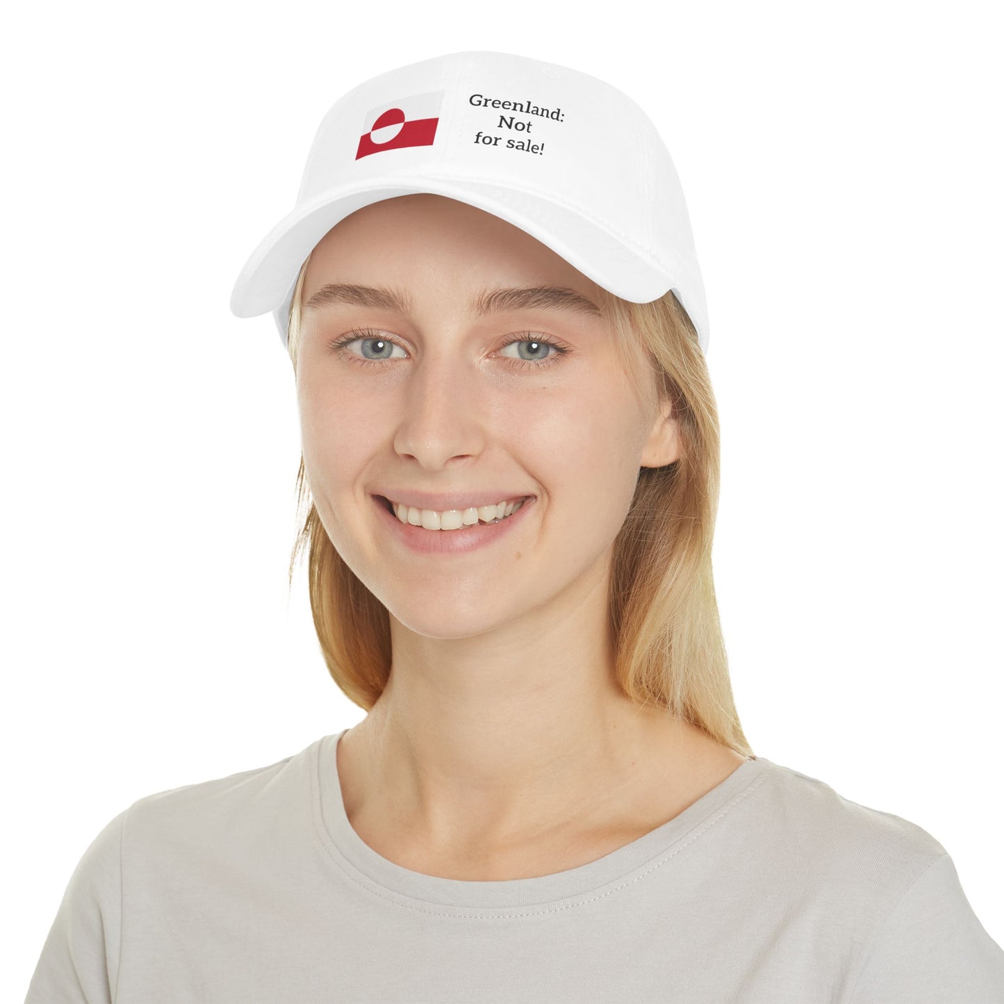 Greenland: Not for sale! -- Original Low Baseball Cap, by TokyoBill