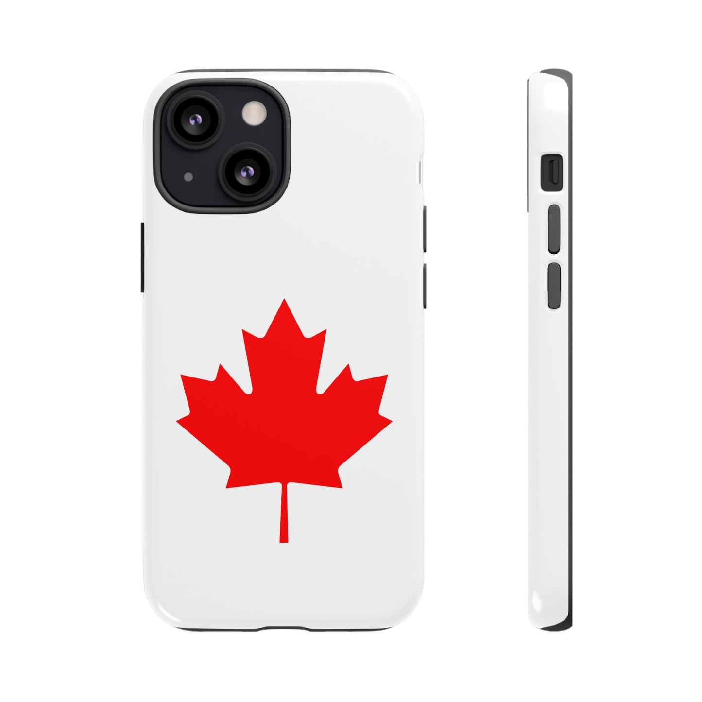 Canadian Maple Leaf iPhone Case (Tough Case model series 13) by TokyoBill