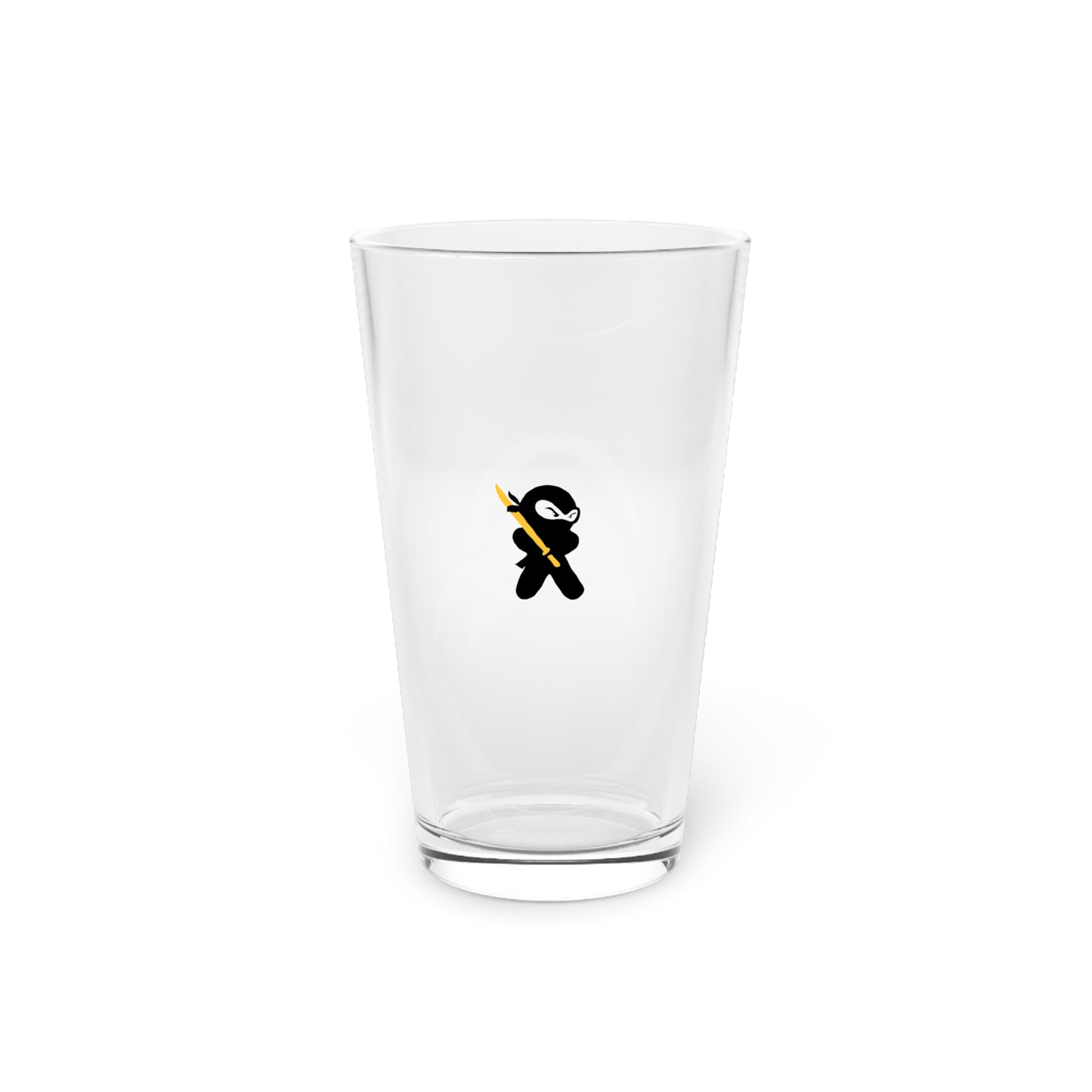 Ninja Pint Glass, 16oz - Fun beerware souvenir from Japan by TokyoBill