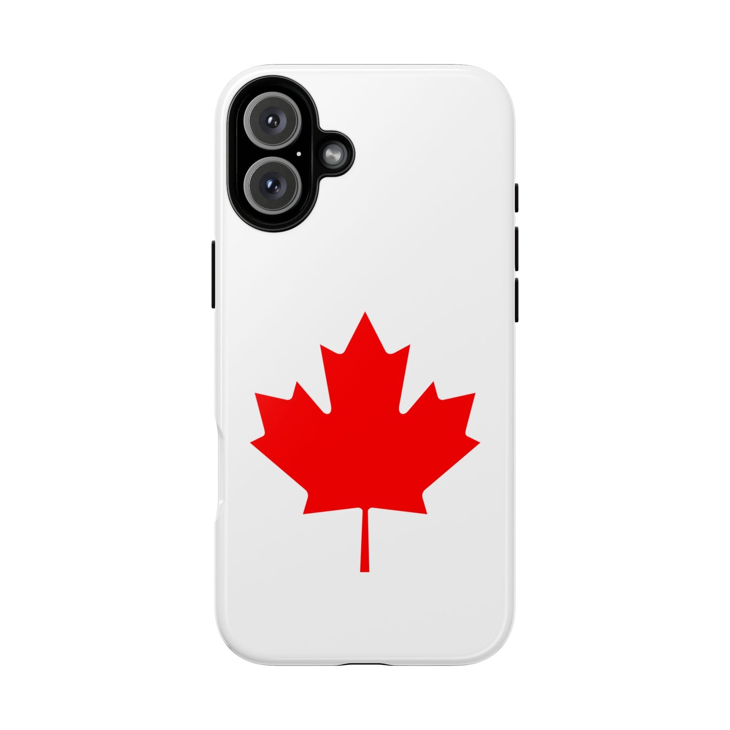 Canadian Maple Leaf iPhone Case (Tough Case model series 16) by TokyoBill