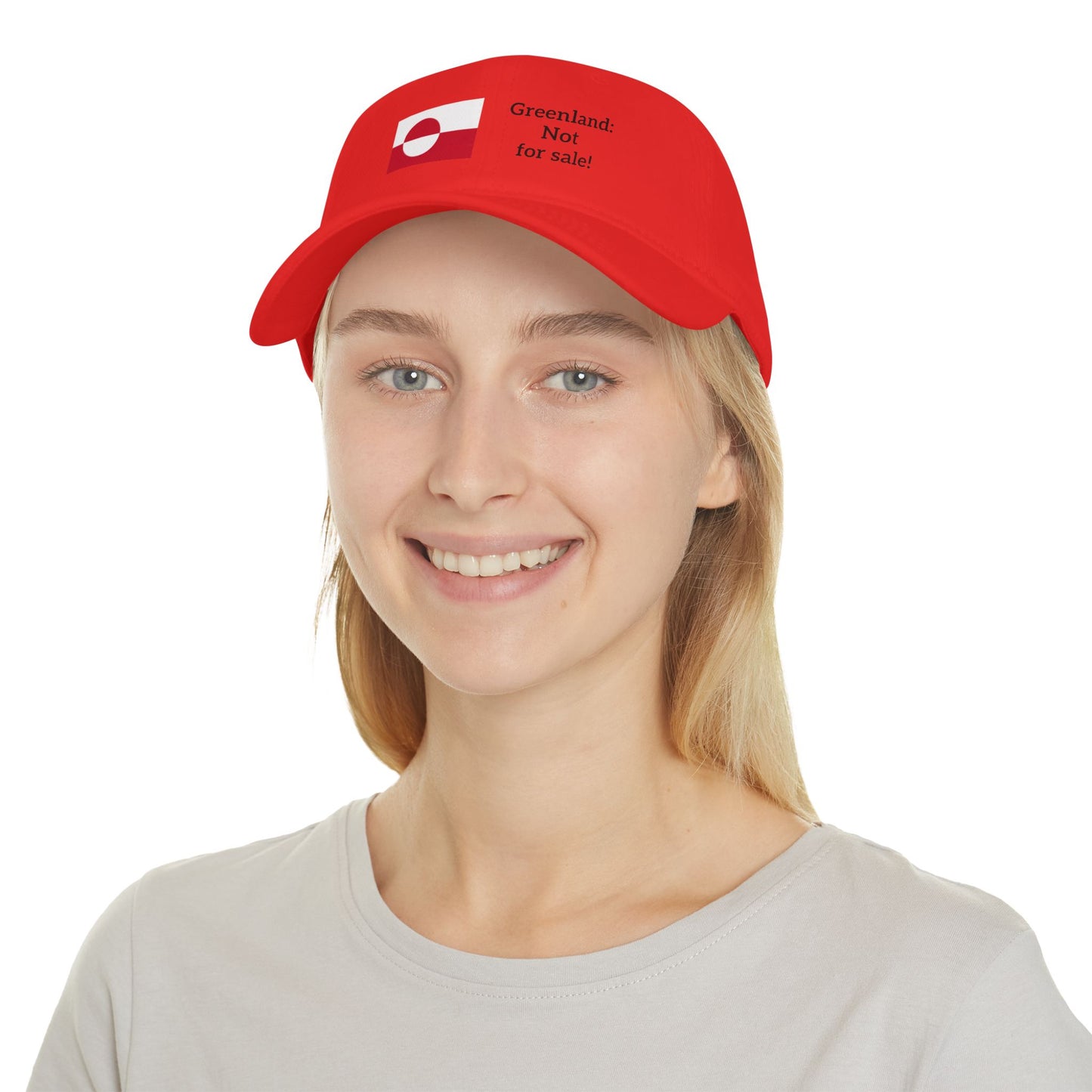 Greenland: Not for sale! -- Original Low Baseball Cap, by TokyoBill