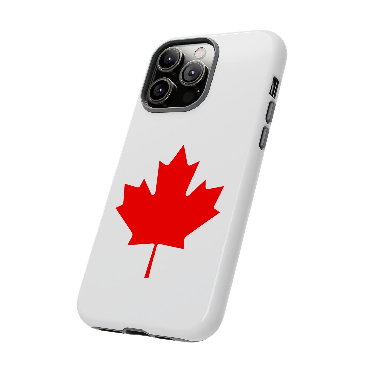 Canadian Maple Leaf iPhone Case (Tough Case model series 14) by TokyoBill