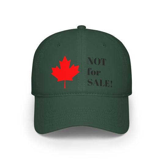 Canada: NOT for SALE! -- Original Low Baseball Cap by TokyoBill