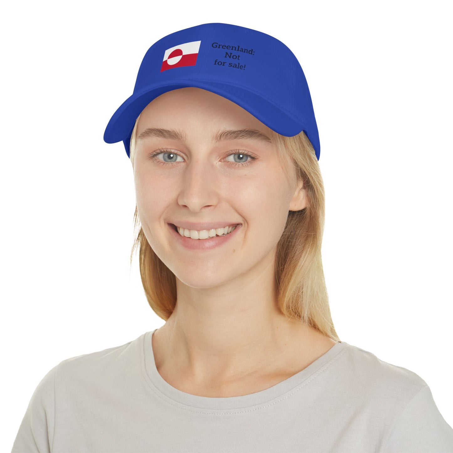 Greenland: Not for sale! -- Original Low Baseball Cap, by TokyoBill