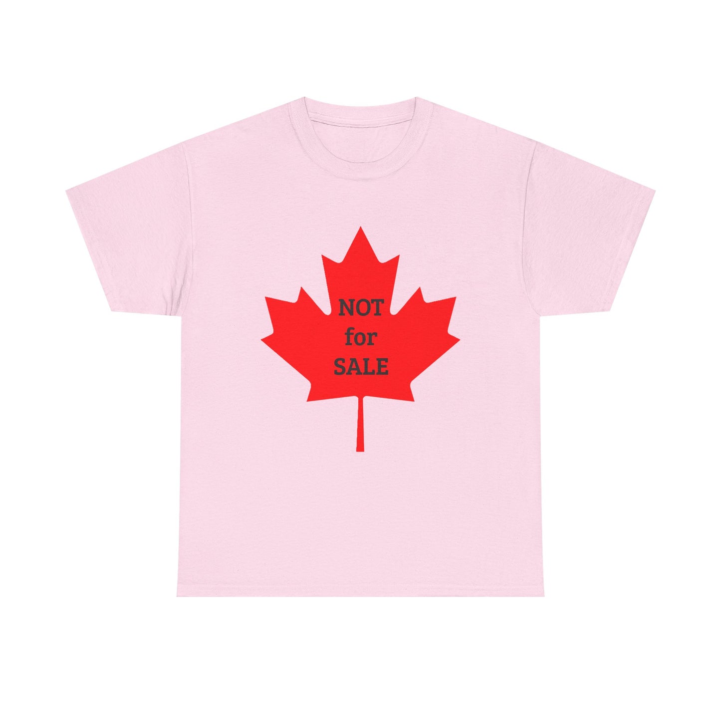 Canada: "NOT for SALE" -- Heavy Cotton Tee by TokyoBill
