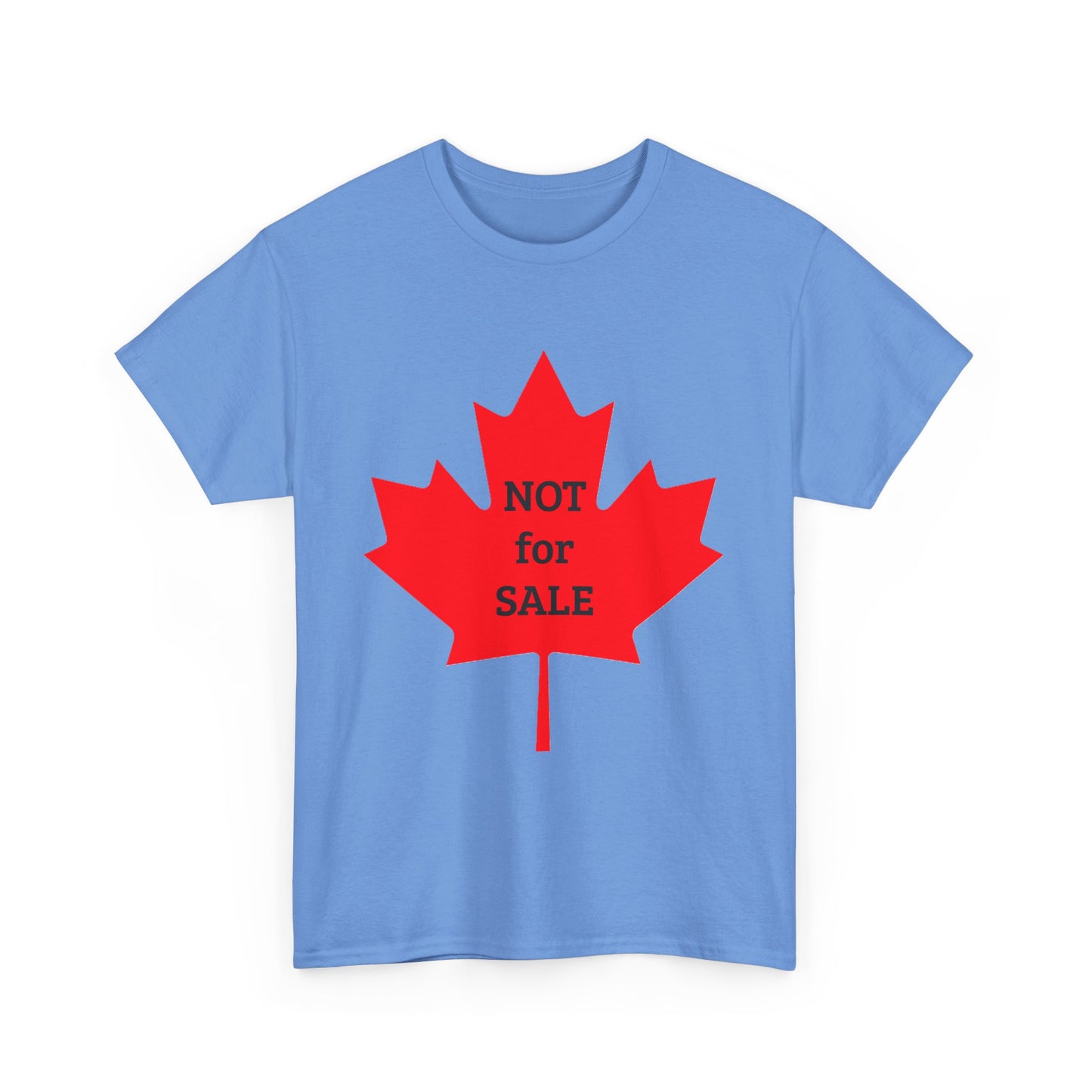 Canada: "NOT for SALE" -- Heavy Cotton Tee by TokyoBill