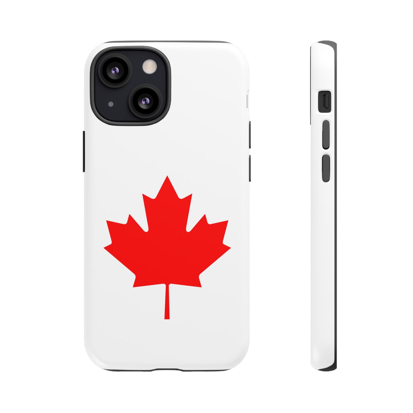 Canadian Maple Leaf iPhone Case (Tough Case model series 13) by TokyoBill