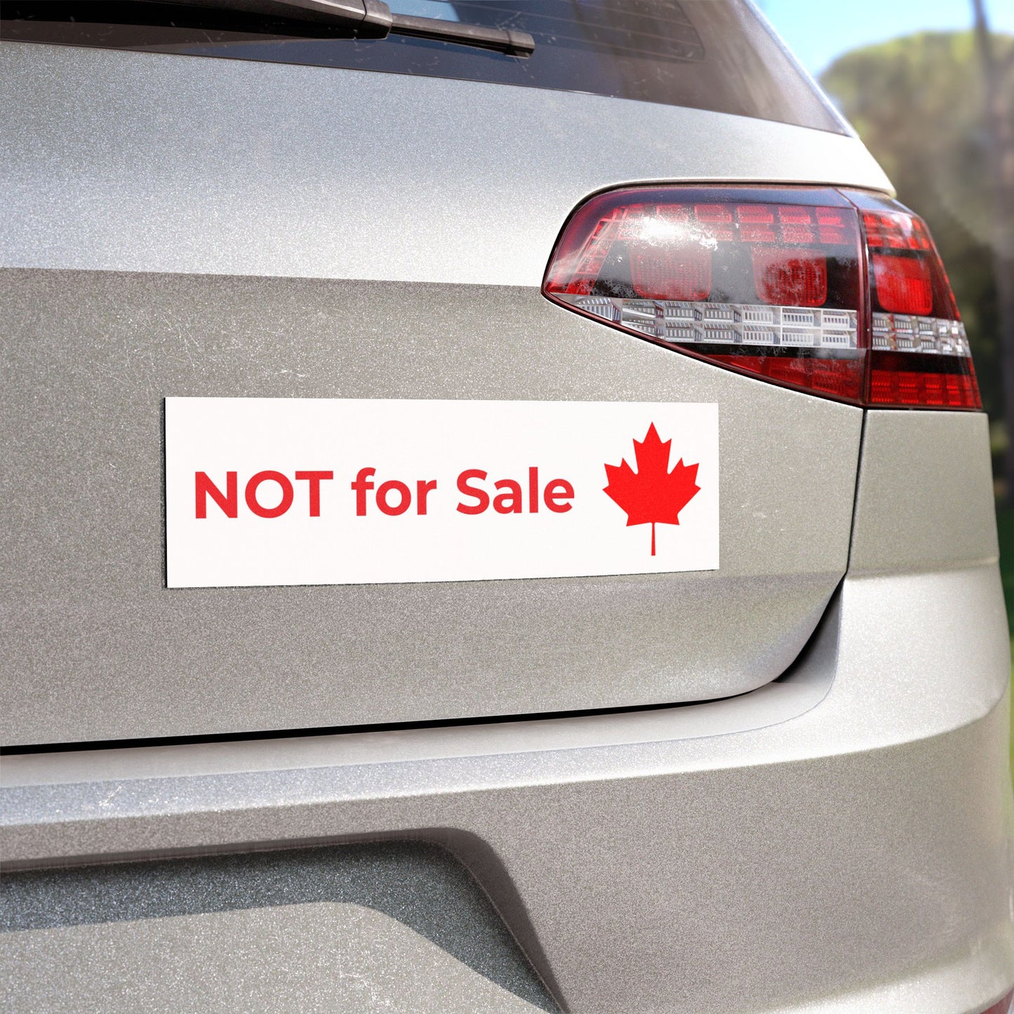 Canada: "NOT for Sale" -- original Car Magnet by TokyoBill