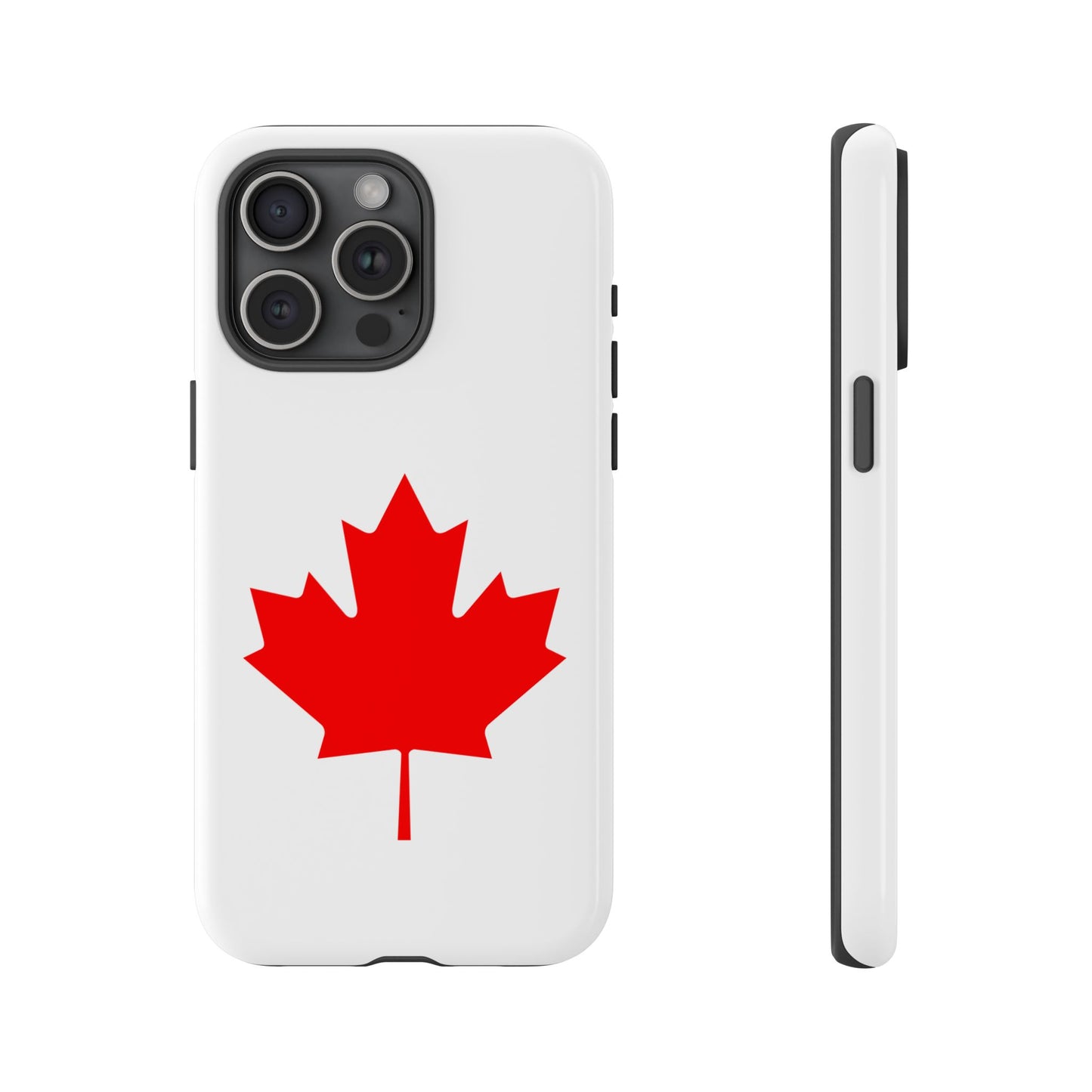 Canadian Maple Leaf iPhone Case (Tough Case model series 15) by TokyoBill