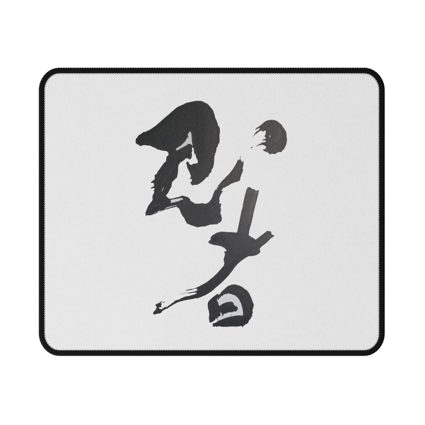 Anti-Slip Desktop Gaming Mouse Pad, Ninja Kanji Design, byTokyoBill