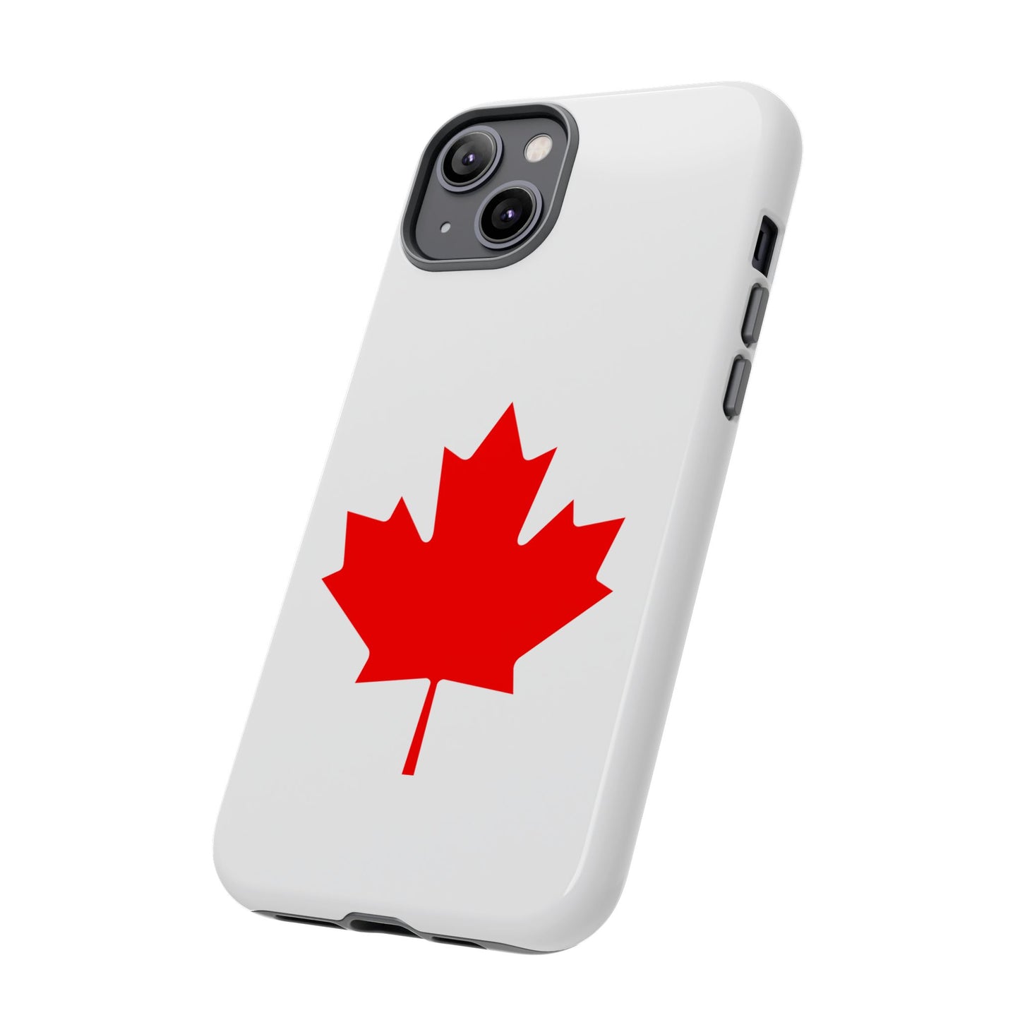 Canadian Maple Leaf iPhone Case (Tough Case model series 14) by TokyoBill