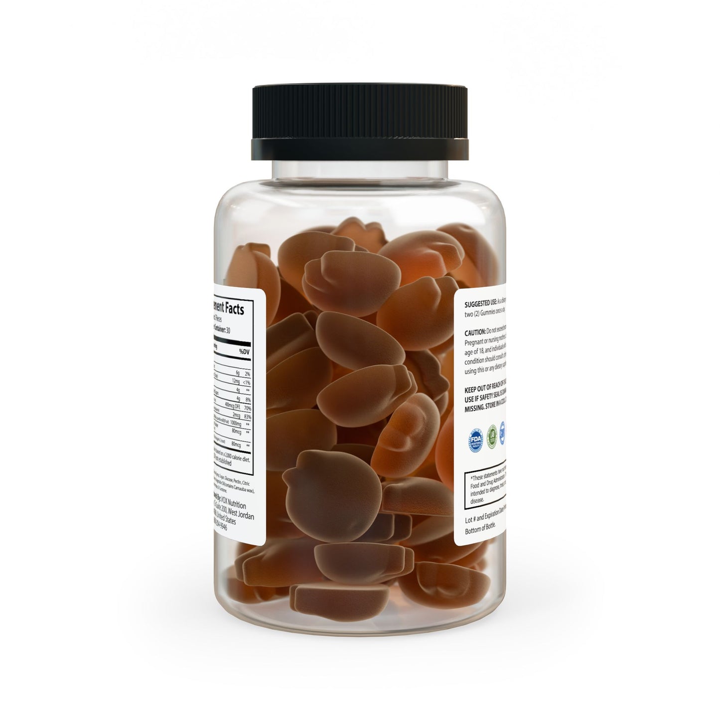 KUMOJI Lifecare - Apple Cider Vinegar Gummies (60 Gummies) *US only