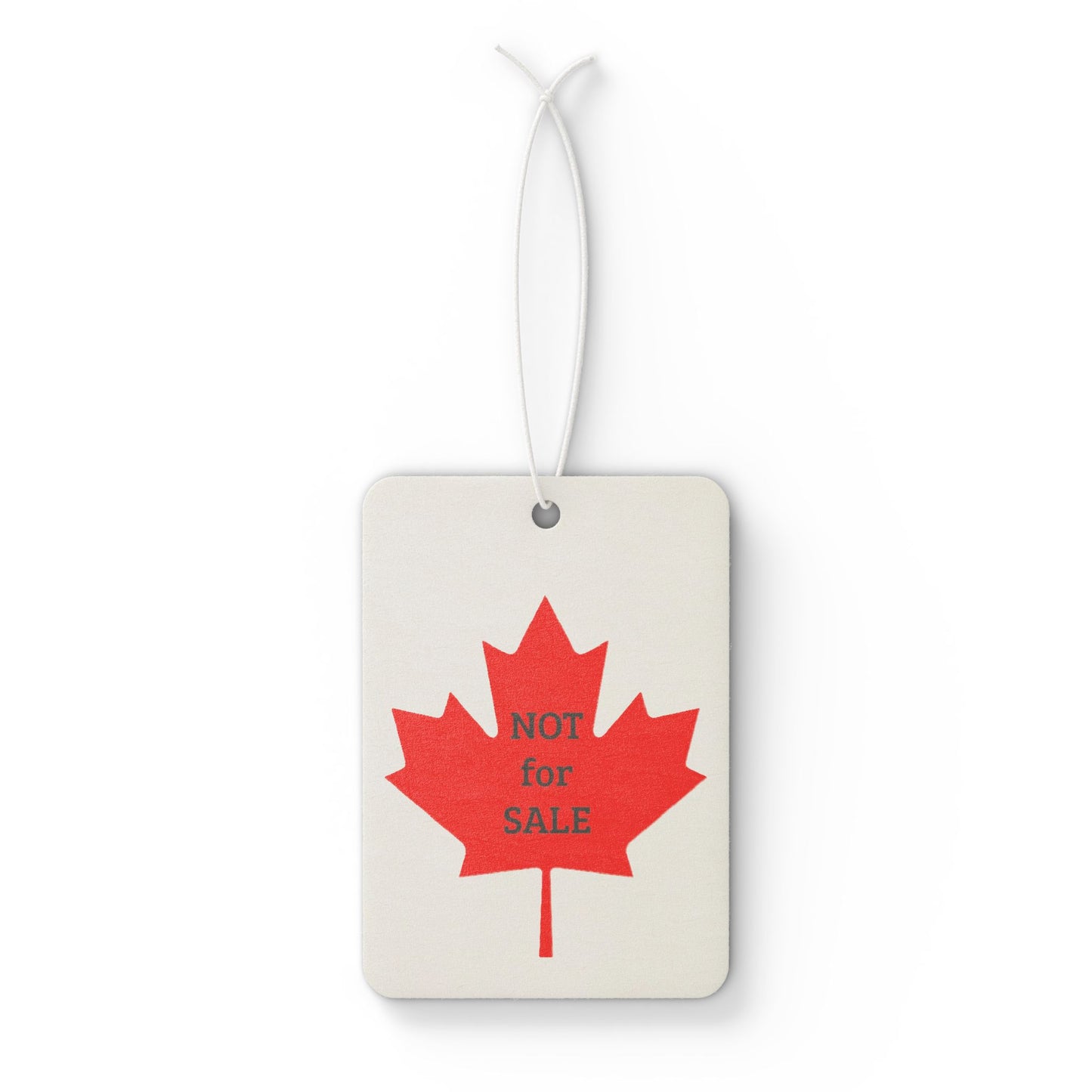 Canada: "NOT for SALE" -- Original car air freshener by TokyoBill
