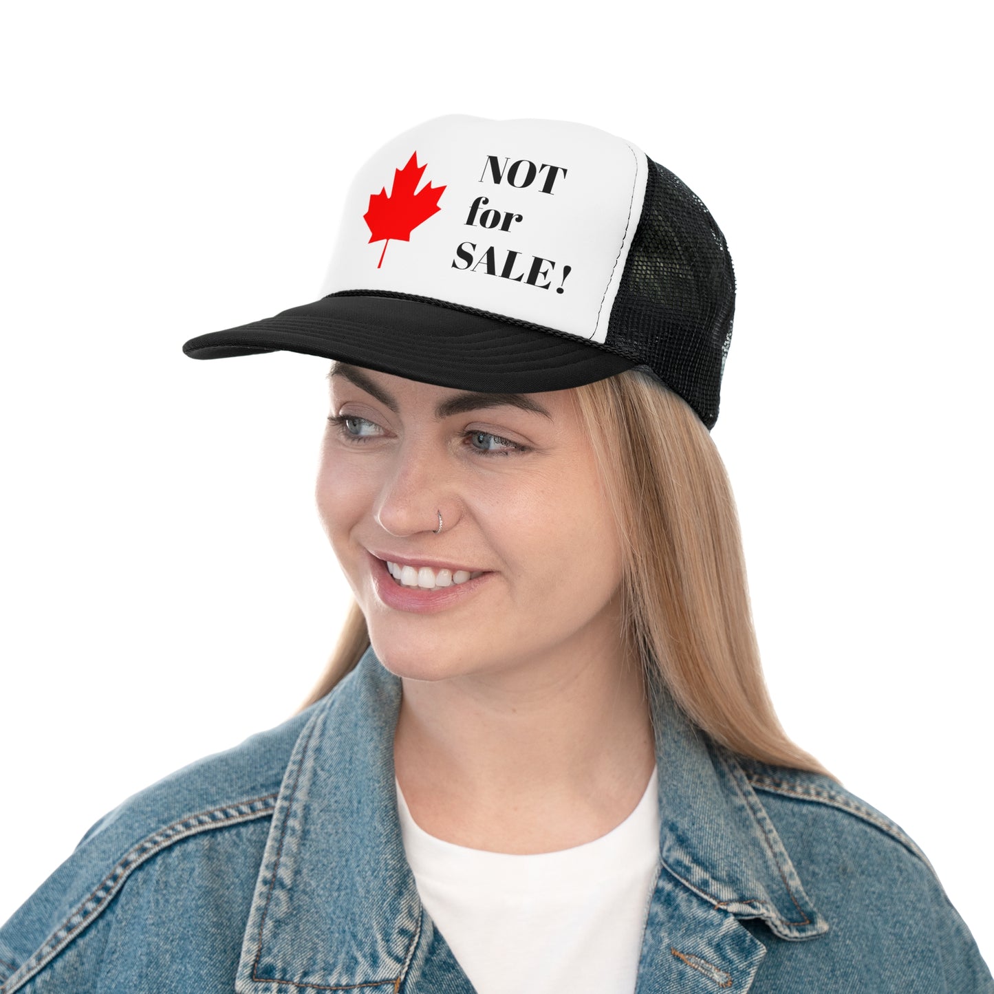 Canada: Not for Sale! --Original Trucker Cap by TokyoBill