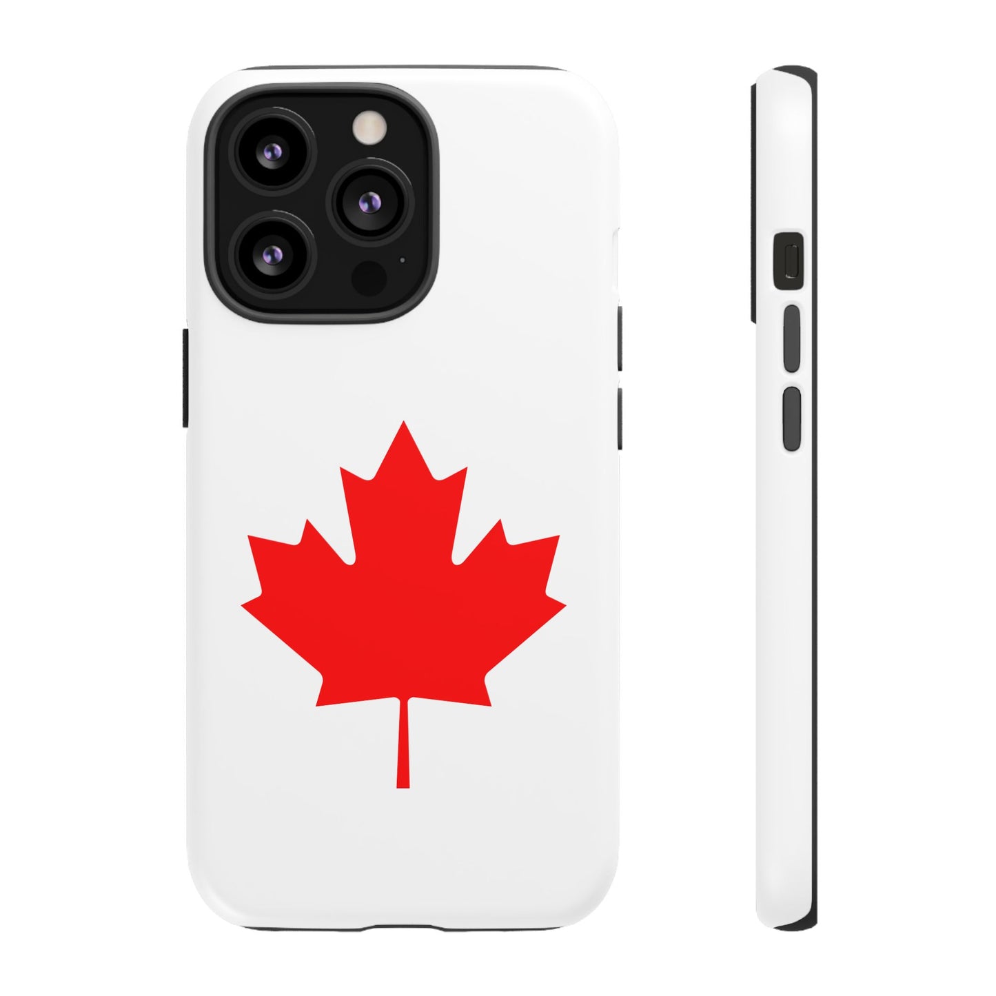 Canadian Maple Leaf iPhone Case (Tough Case model series 13) by TokyoBill