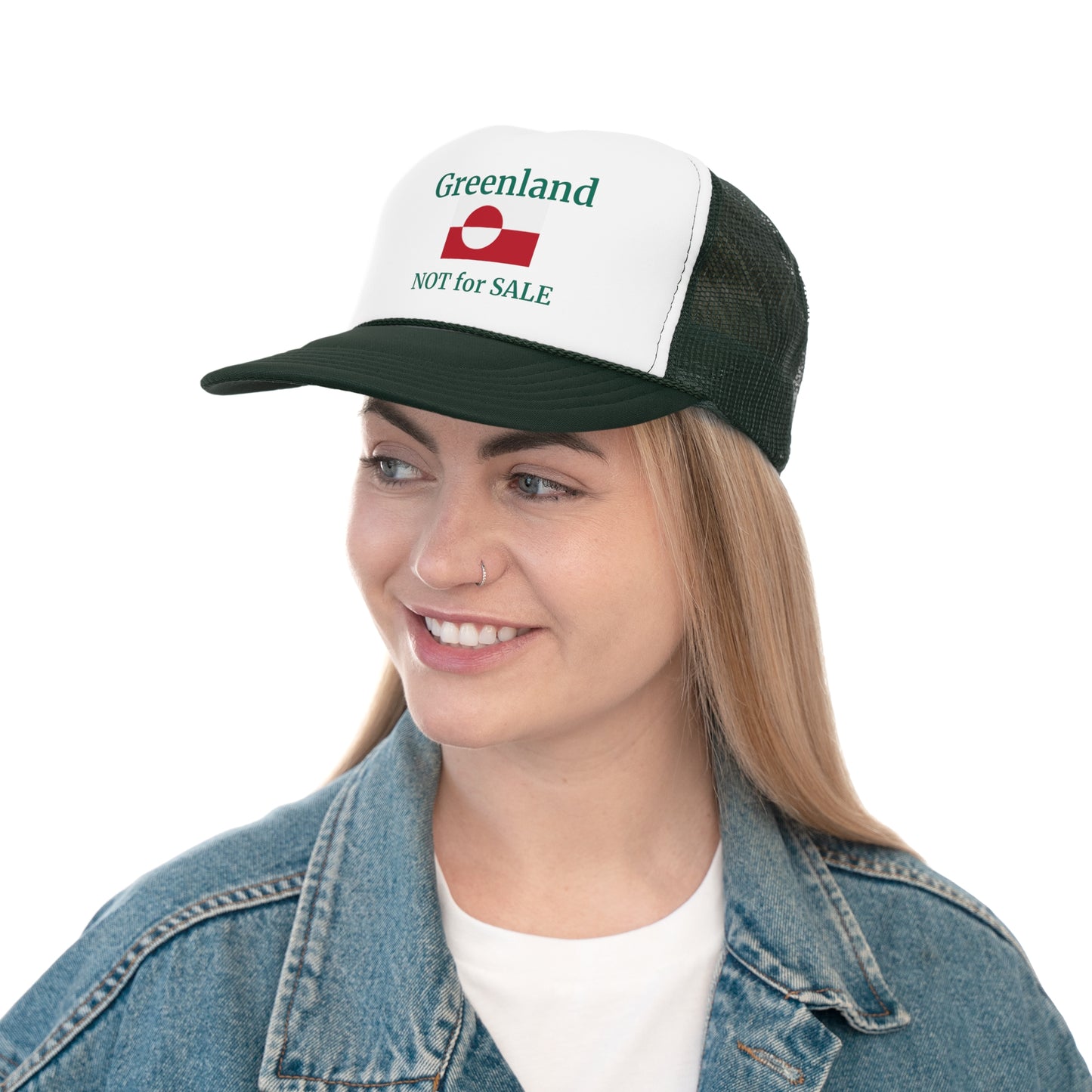 Greenland: NOT for SALE -- Original Trucker Cap by TokyoBill