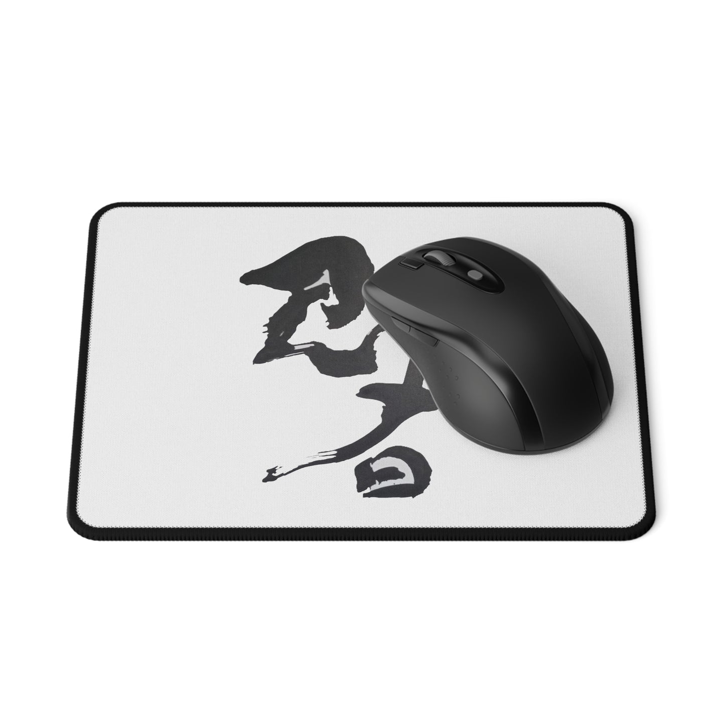Anti-Slip Desktop Gaming Mouse Pad, Ninja Kanji Design, byTokyoBill