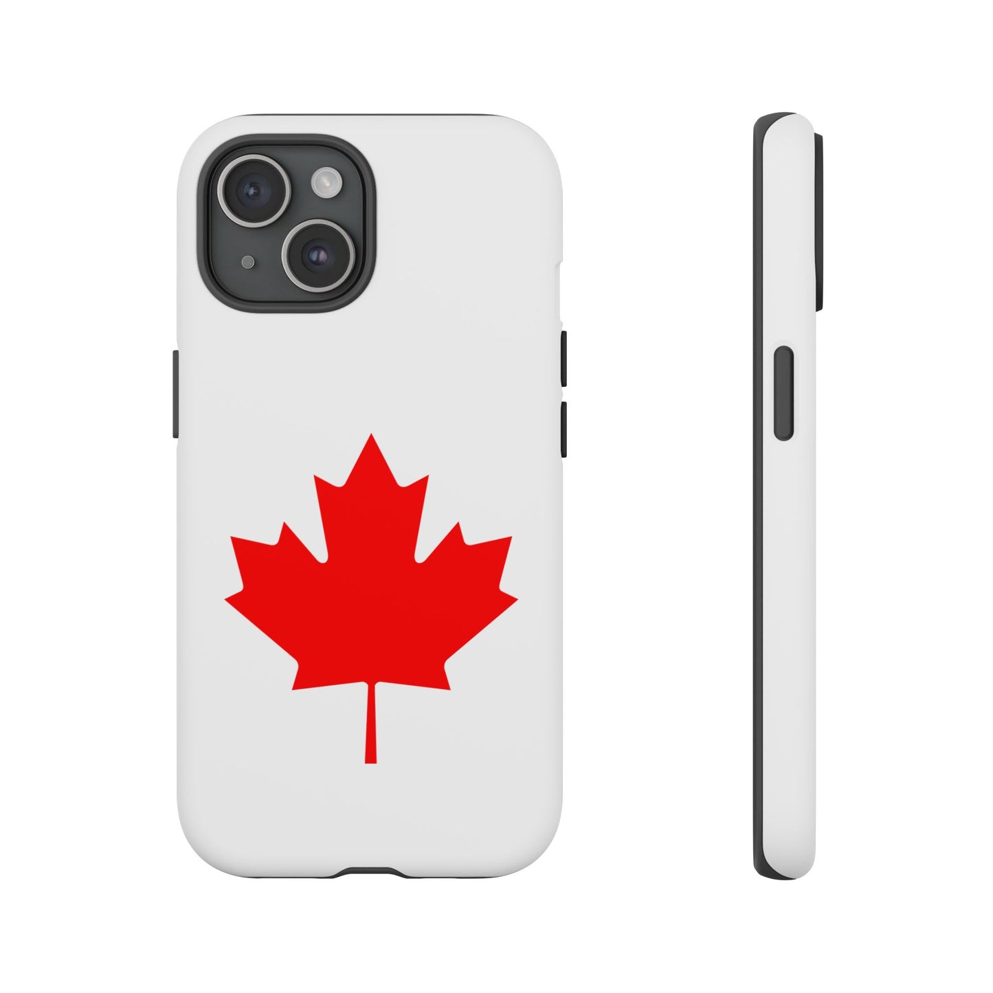 Canadian Maple Leaf iPhone Case (Tough Case model series 15) by TokyoBill