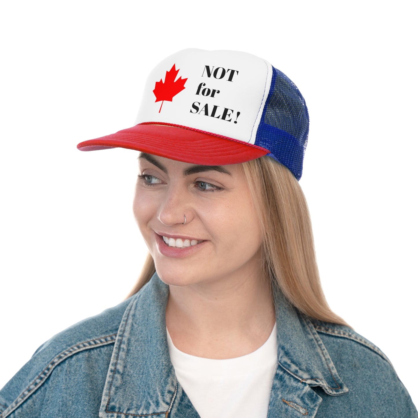 Canada: Not for Sale! --Original Trucker Cap by TokyoBill