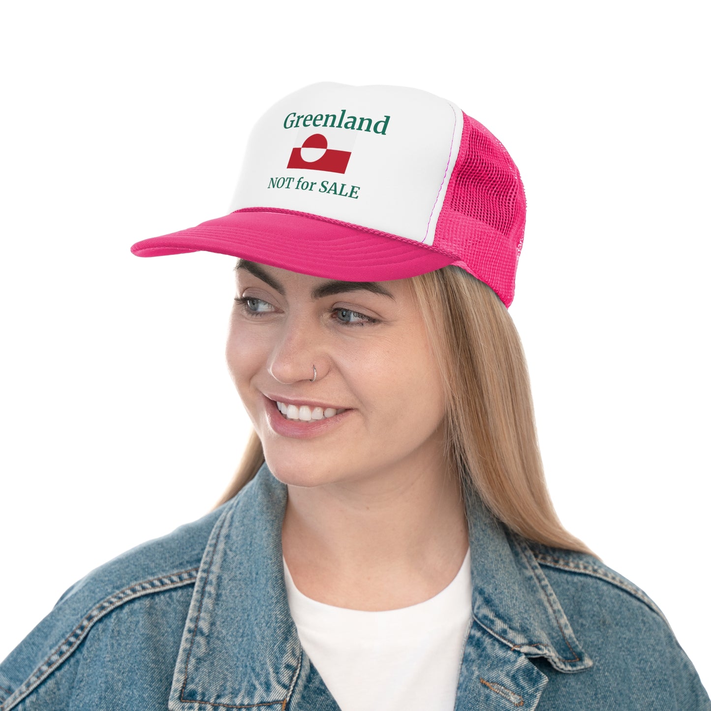 Greenland: NOT for SALE -- Original Trucker Cap by TokyoBill