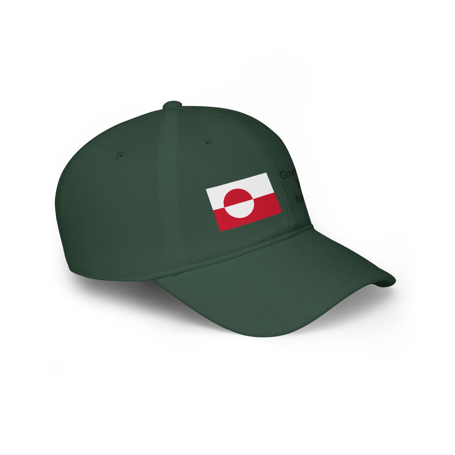 Greenland: Not for sale! -- Original Low Baseball Cap, by TokyoBill