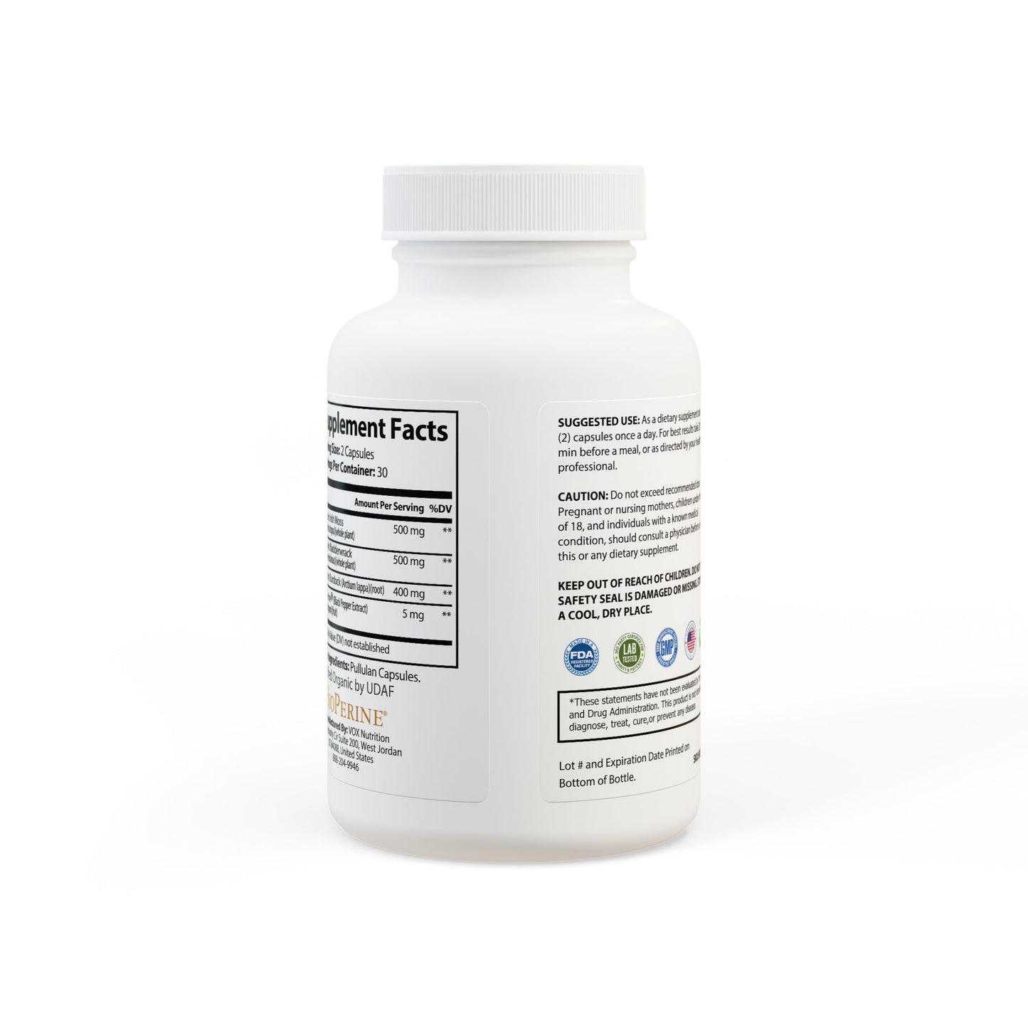 KUMOJI Lifecare - Sea Moss Supplement (60 Capsules)