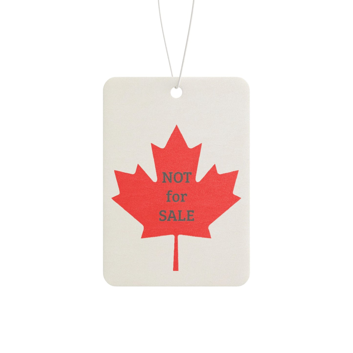 Canada: "NOT for SALE" -- Original car air freshener by TokyoBill